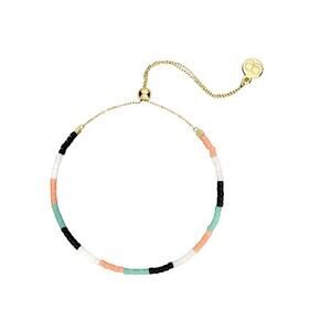 NWT Gorjana Gigi Stripe Adjustable Bracelet Pam Desert